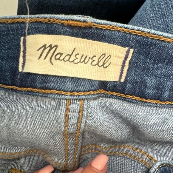 Madewell Roadtripper Stovepipe Jean Slim High Rise Stretch Cotton Blend MB923 26 - Picture 7 of 11